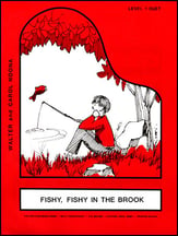 Fishy Fishy in the Brook piano sheet music cover